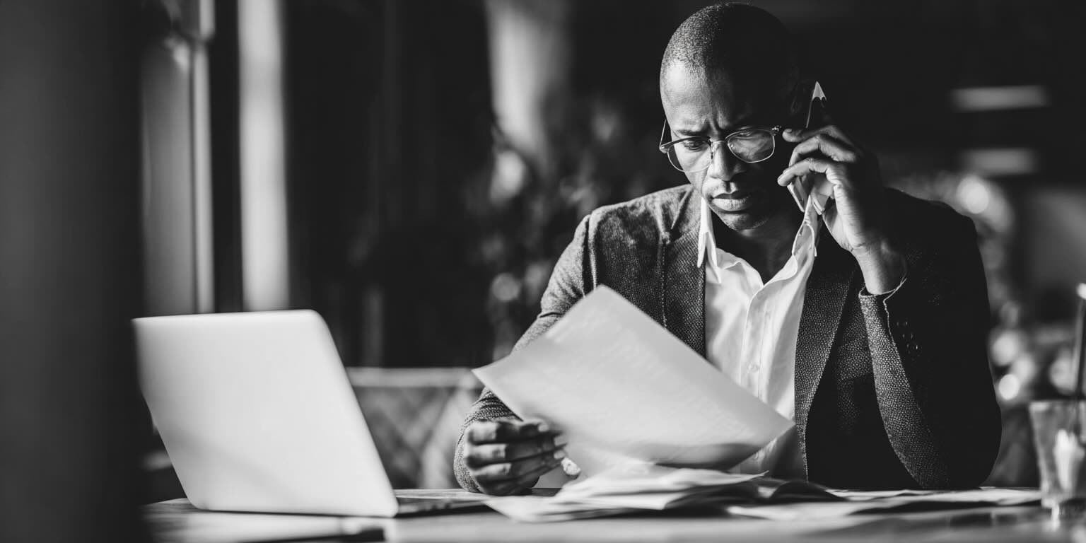 Using Insurance for Online Counseling A man figuring out if he can use insurance for counseling