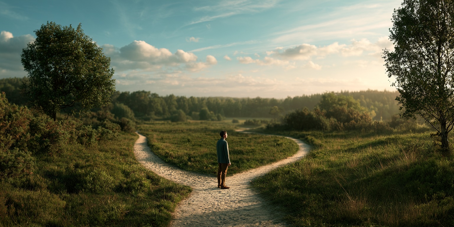 Intensive Trauma Therapy vs. Weekly Trauma Therapy Two paths representing intensive trauma therapy and weekly trauma therapy